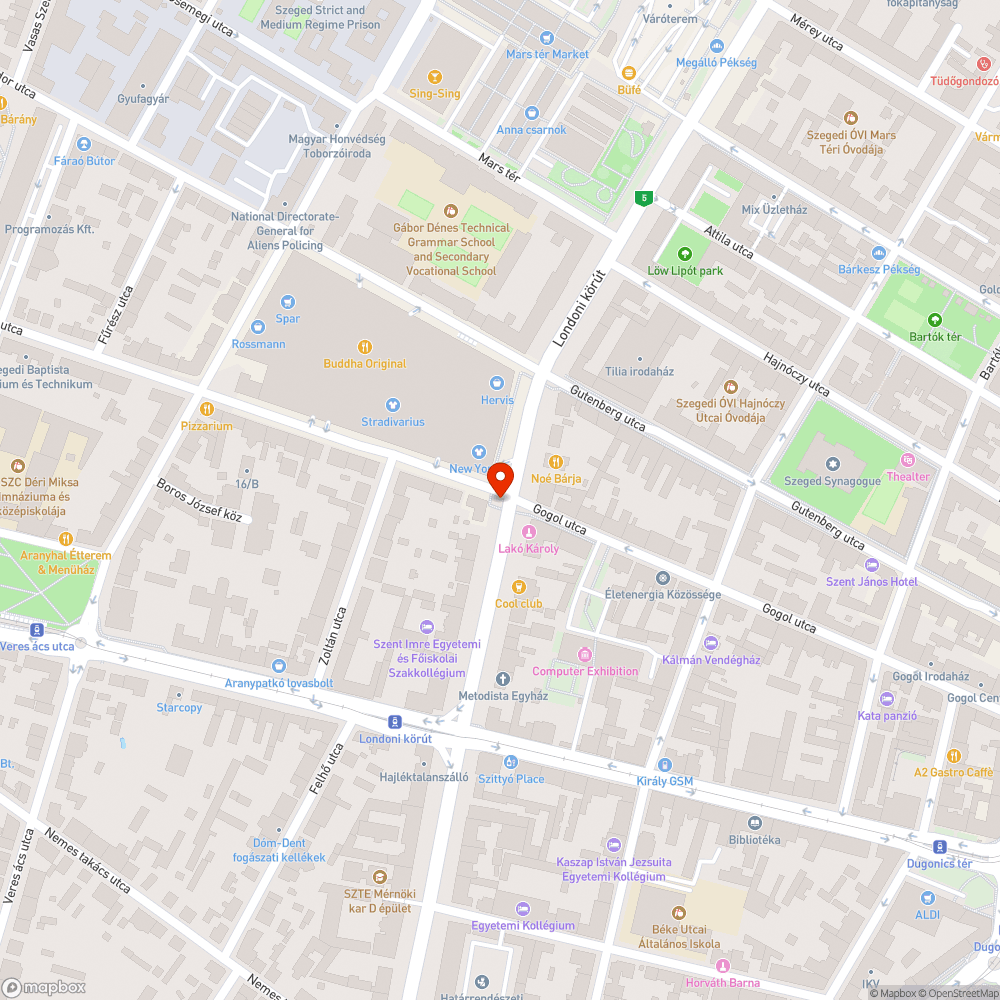 Üres táblakeret - Londoni krt. bejelentés helye