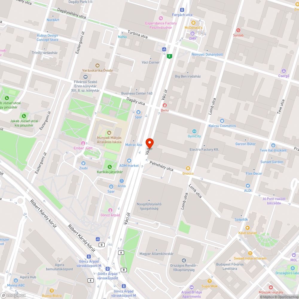 Tűzcsap átereszt bejelentés helye