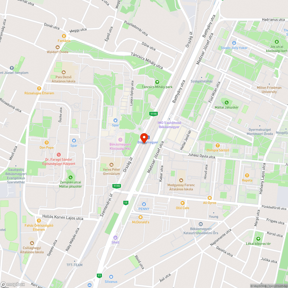 Galambok mindenhol bejelentés helye