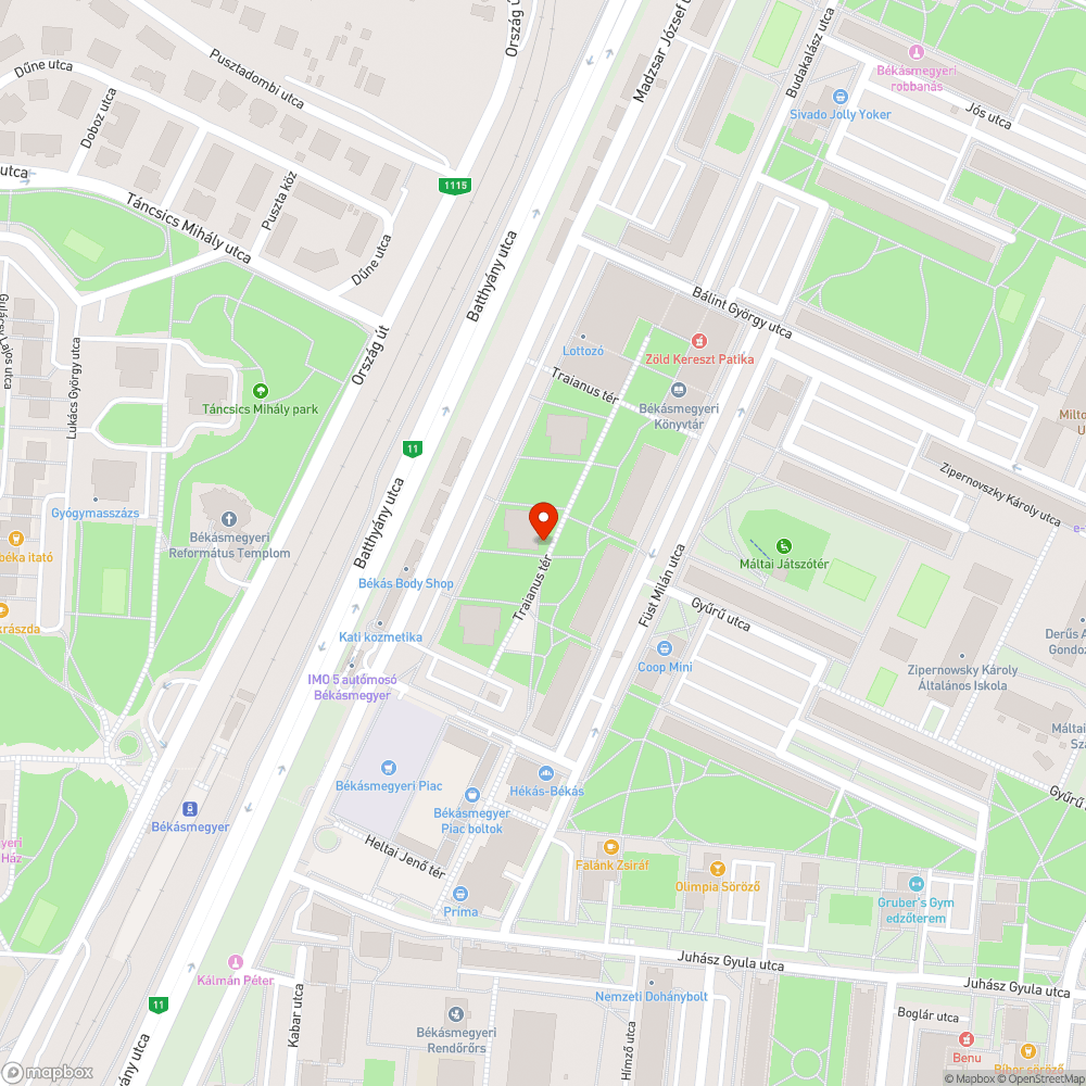 Wifi a téren bejelentés helye