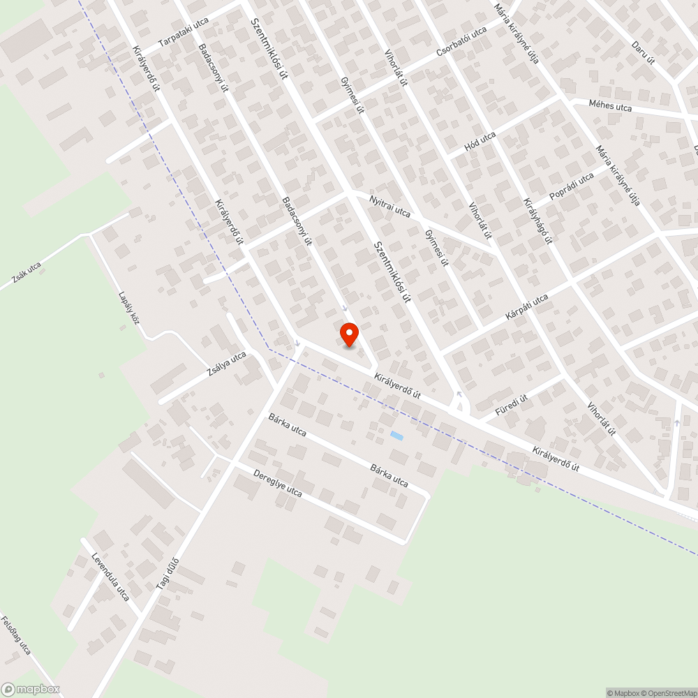 Jelentős átmenő teher- és autóforgalom lakó és pihenőövezetben bejelentés helye