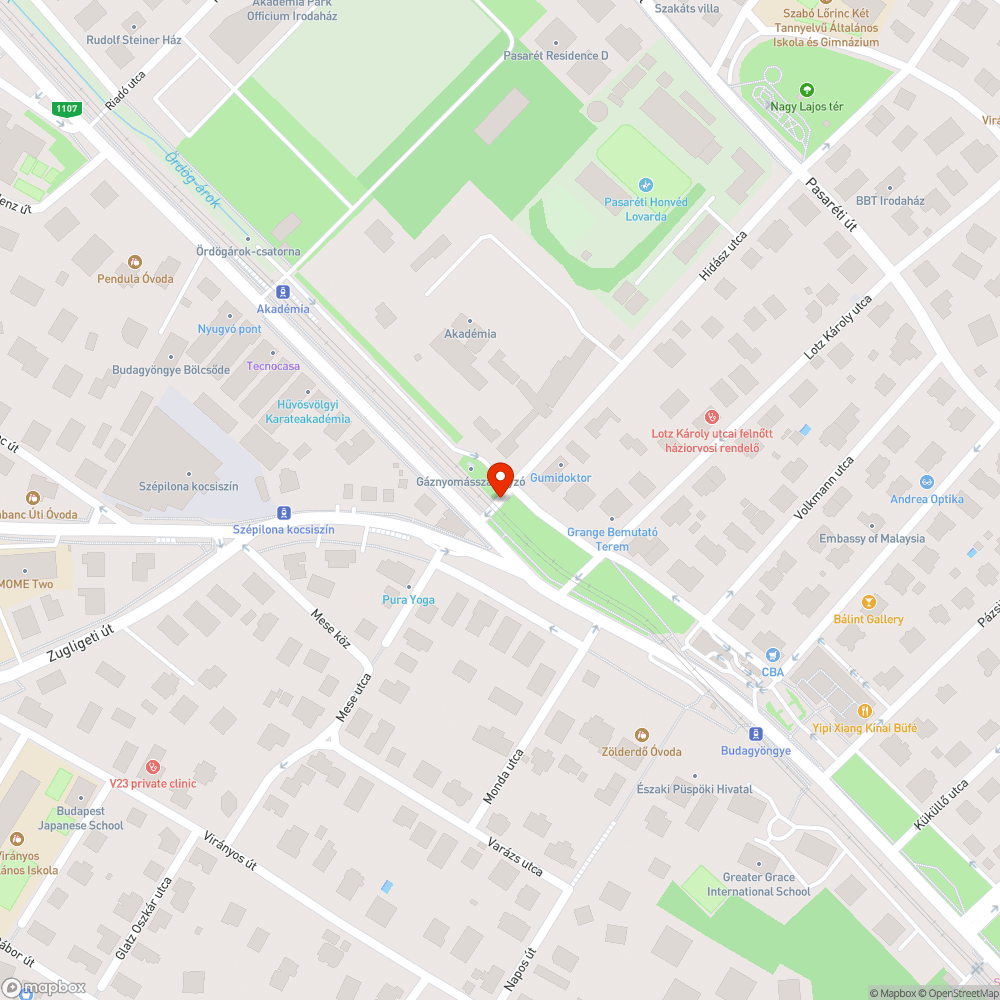 Lekopott bejelentés helye