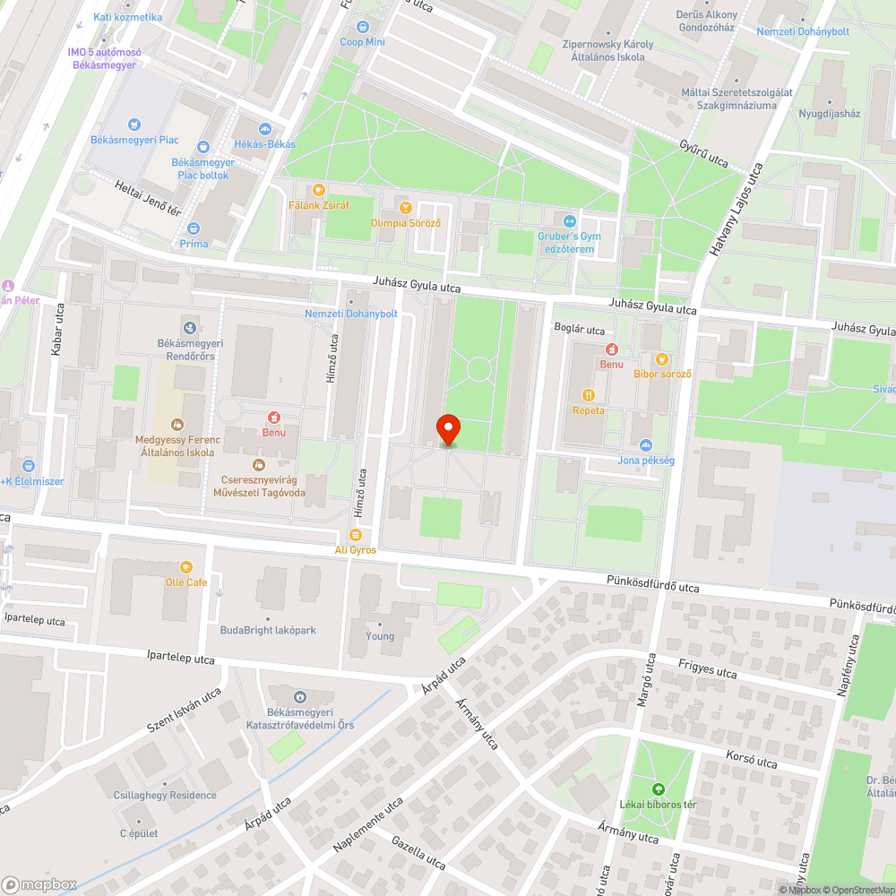 Szétesett szemetes bejelentés helye