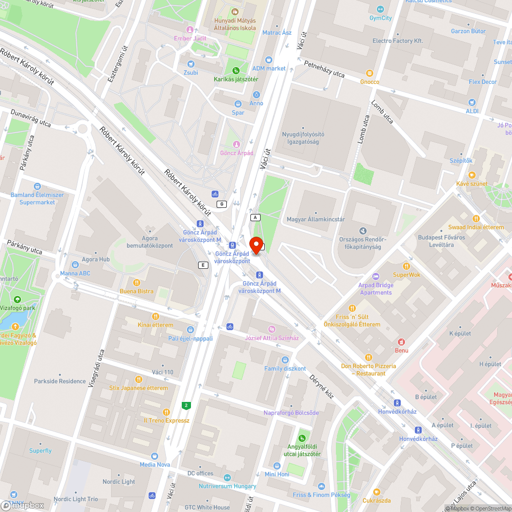 Eldugult víznyelő bejelentés helye