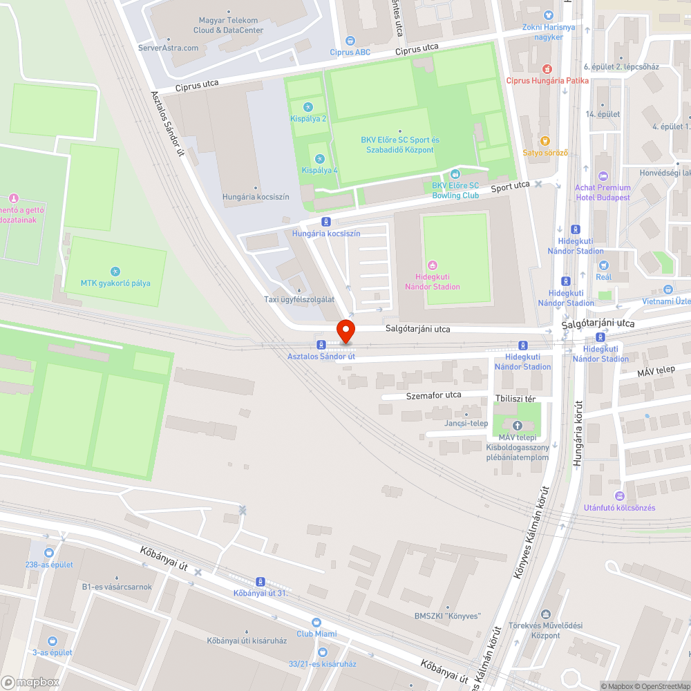 Szemét a Keletibe vezető vasúti sínek mellett bejelentés helye