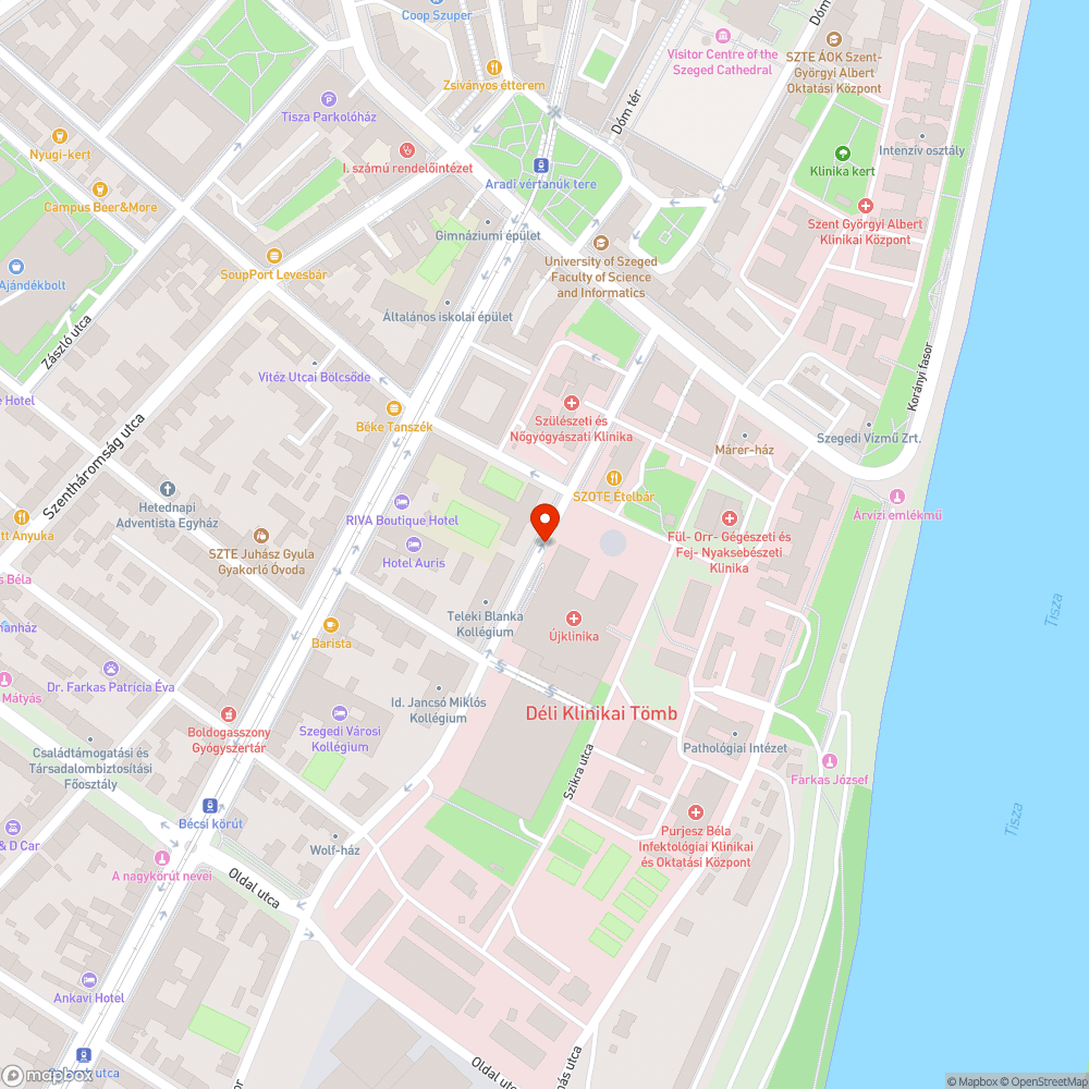 Felnyomott járda bejelentés helye