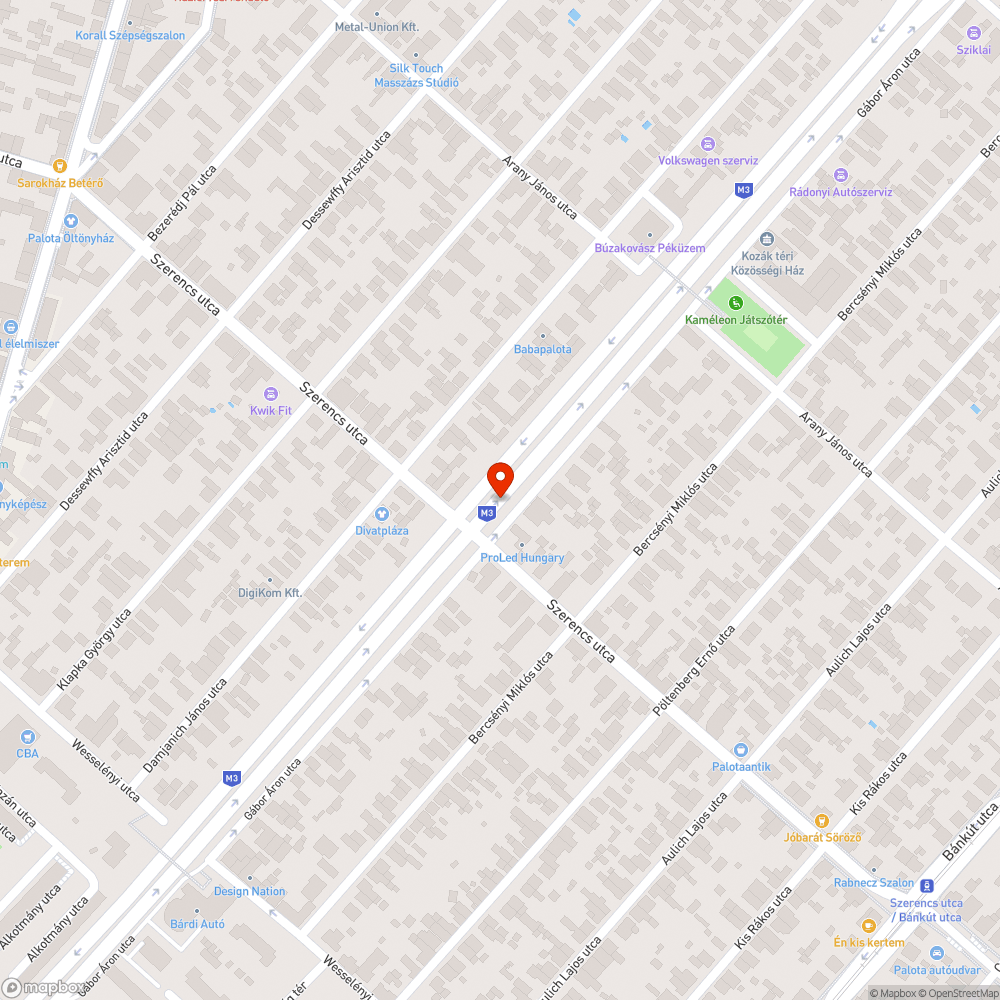 Nem látszó tábla bejelentés helye