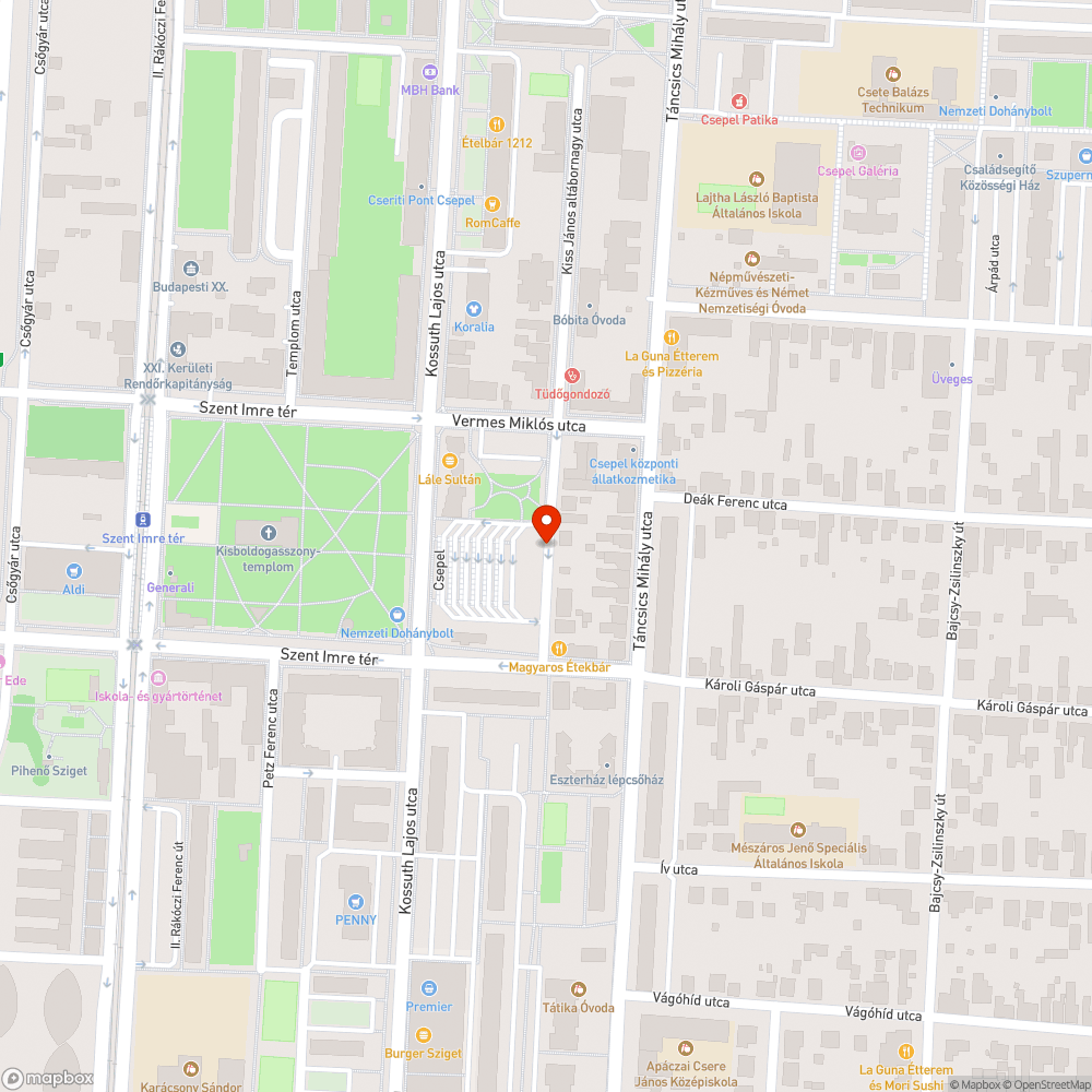 Elöregedett, hiányzó fa pótlása bejelentés helye