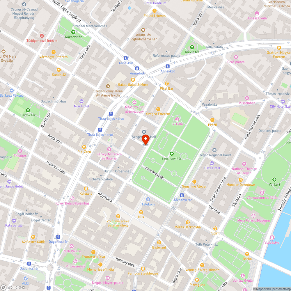 Alacsonyan kihelyezett tábla bejelentés helye