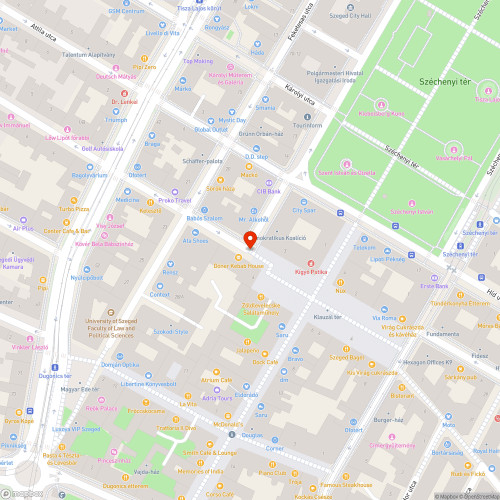 Alacsonyra kihelyezett tábla bejelentés helye