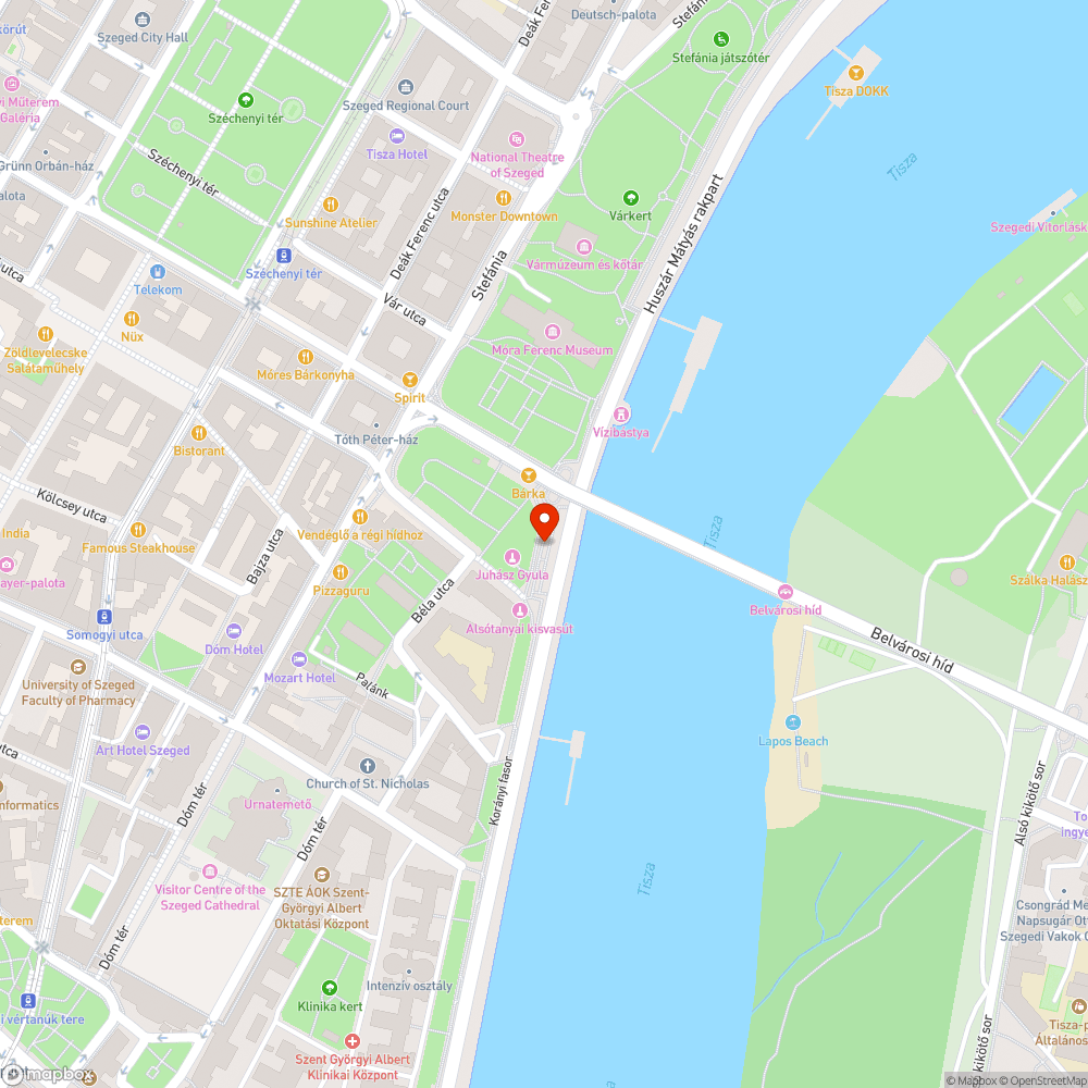 Rongált ülőelem bejelentés helye