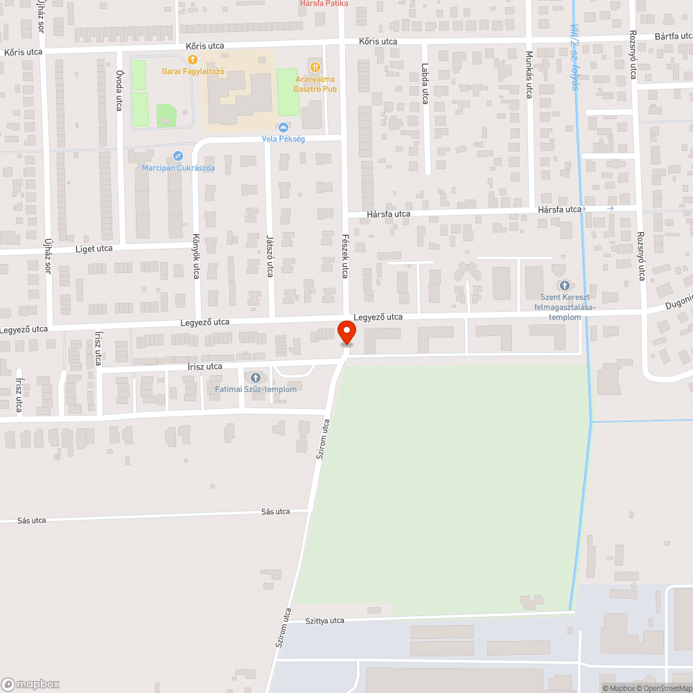 Gödör bejelentés helye