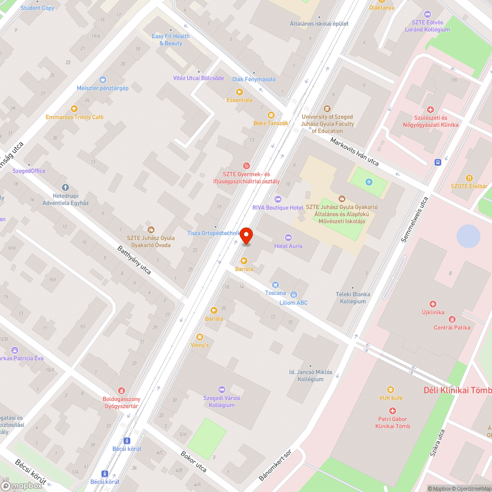 Eldugult víznyelő bejelentés helye