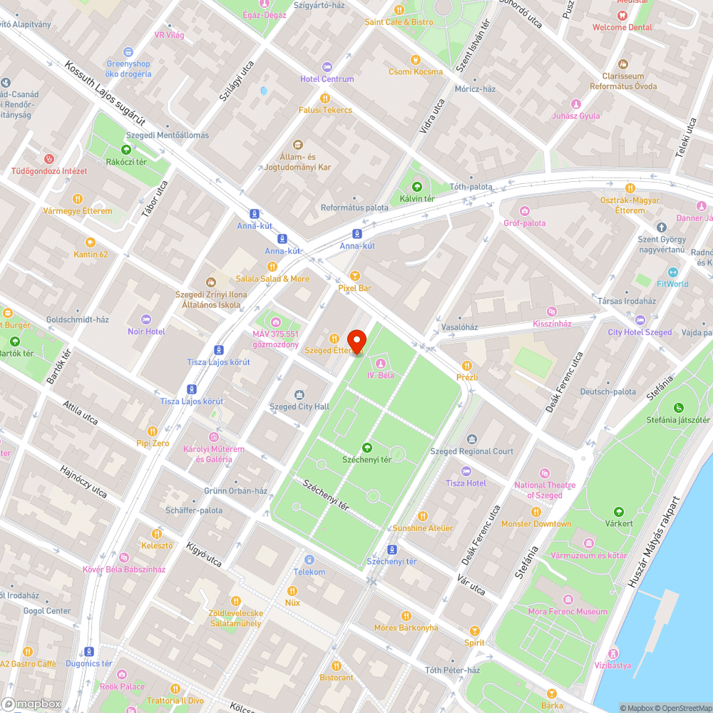 Sérült parkolóhely bejelentés helye