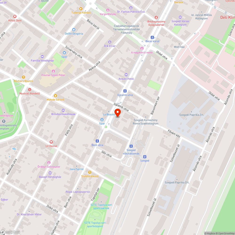 Elhagyott megállótábla bejelentés helye