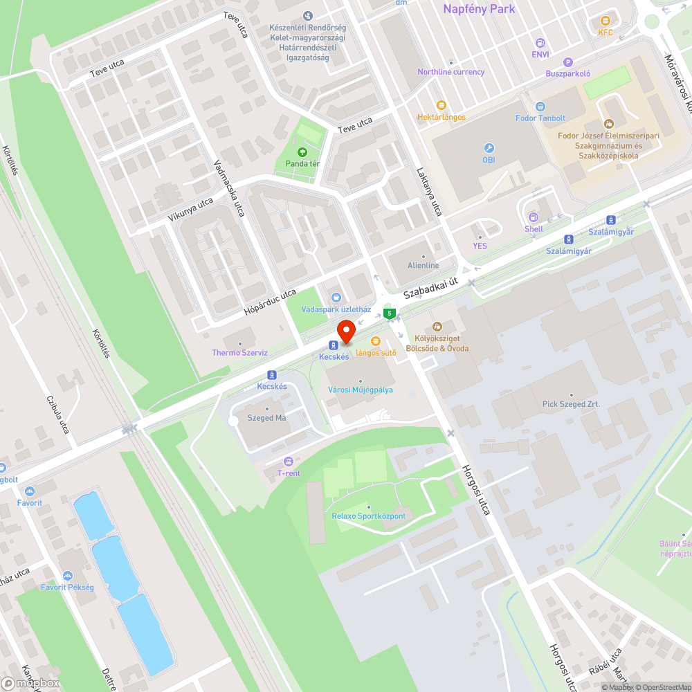 Eltört, megborult szemetesek bejelentés helye