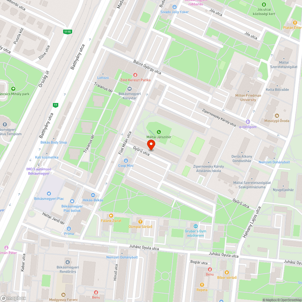 Botlás veszélyes bejelentés helye