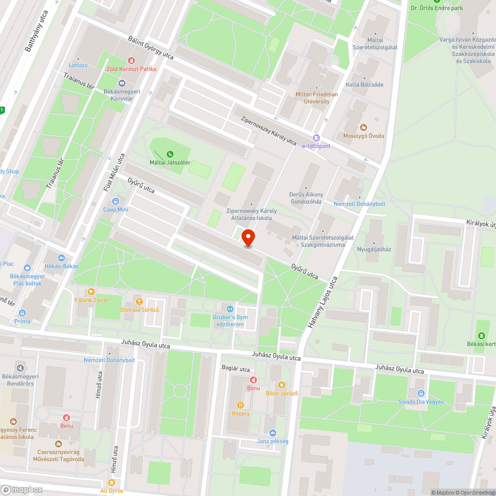 Csikkek bejelentés helye