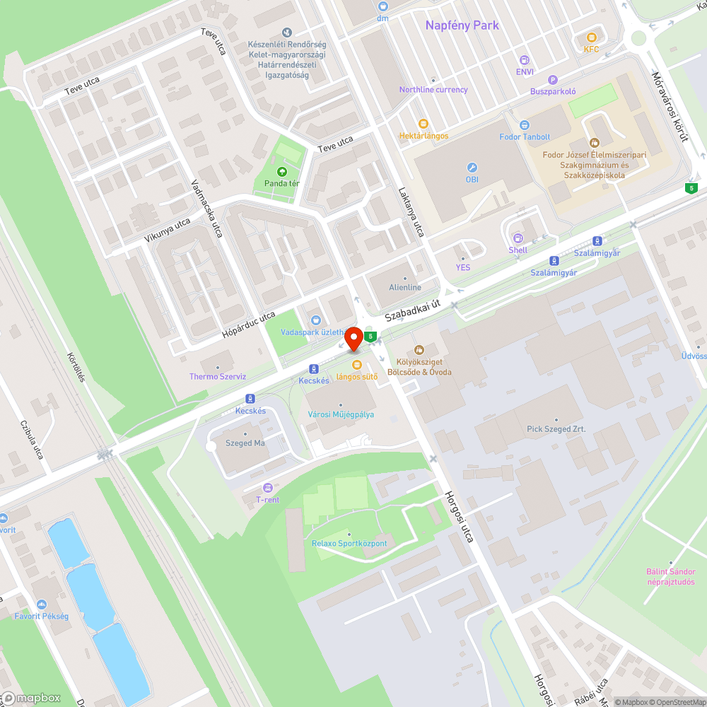 Elgazosodott árok bejelentés helye