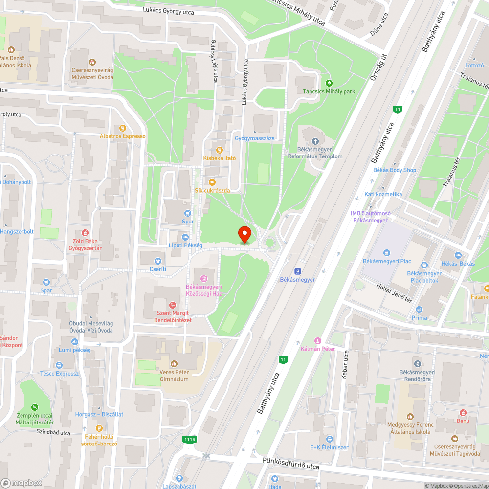 Fahely bejelentés helye