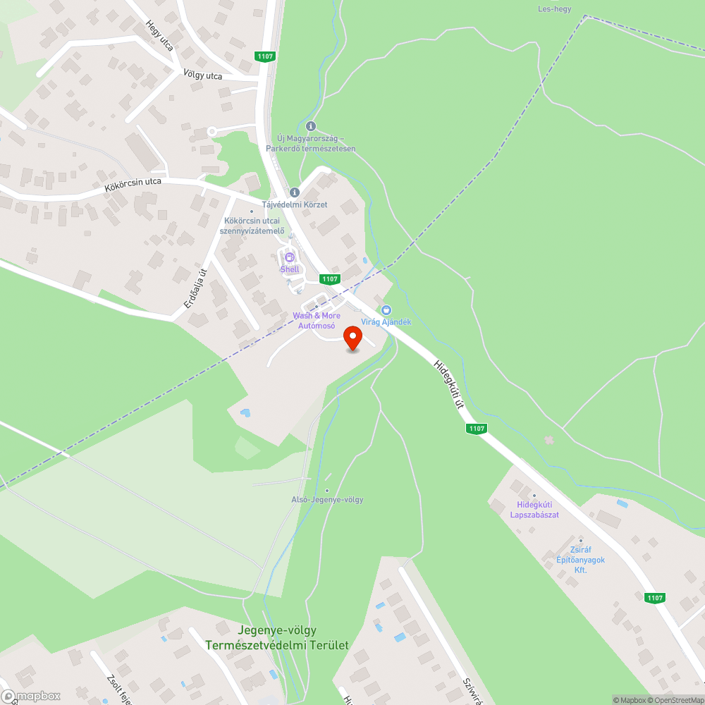 Illegális hulladék több különböző kupacban bejelentés helye