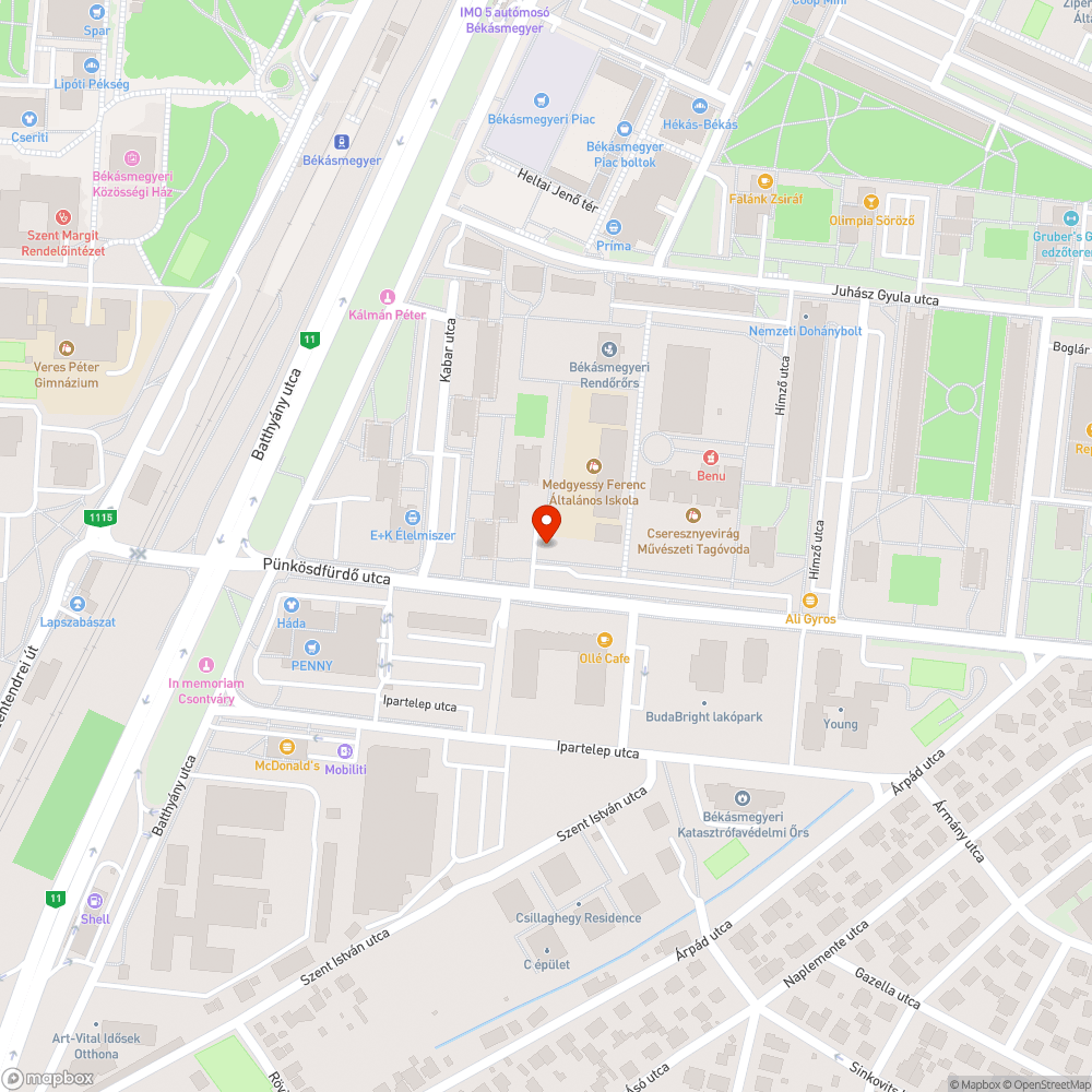 Beomlott föld bejelentés helye