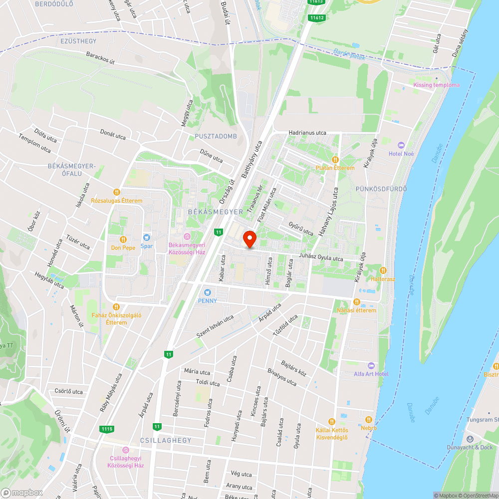 Hiányzó pollerek bejelentés helye