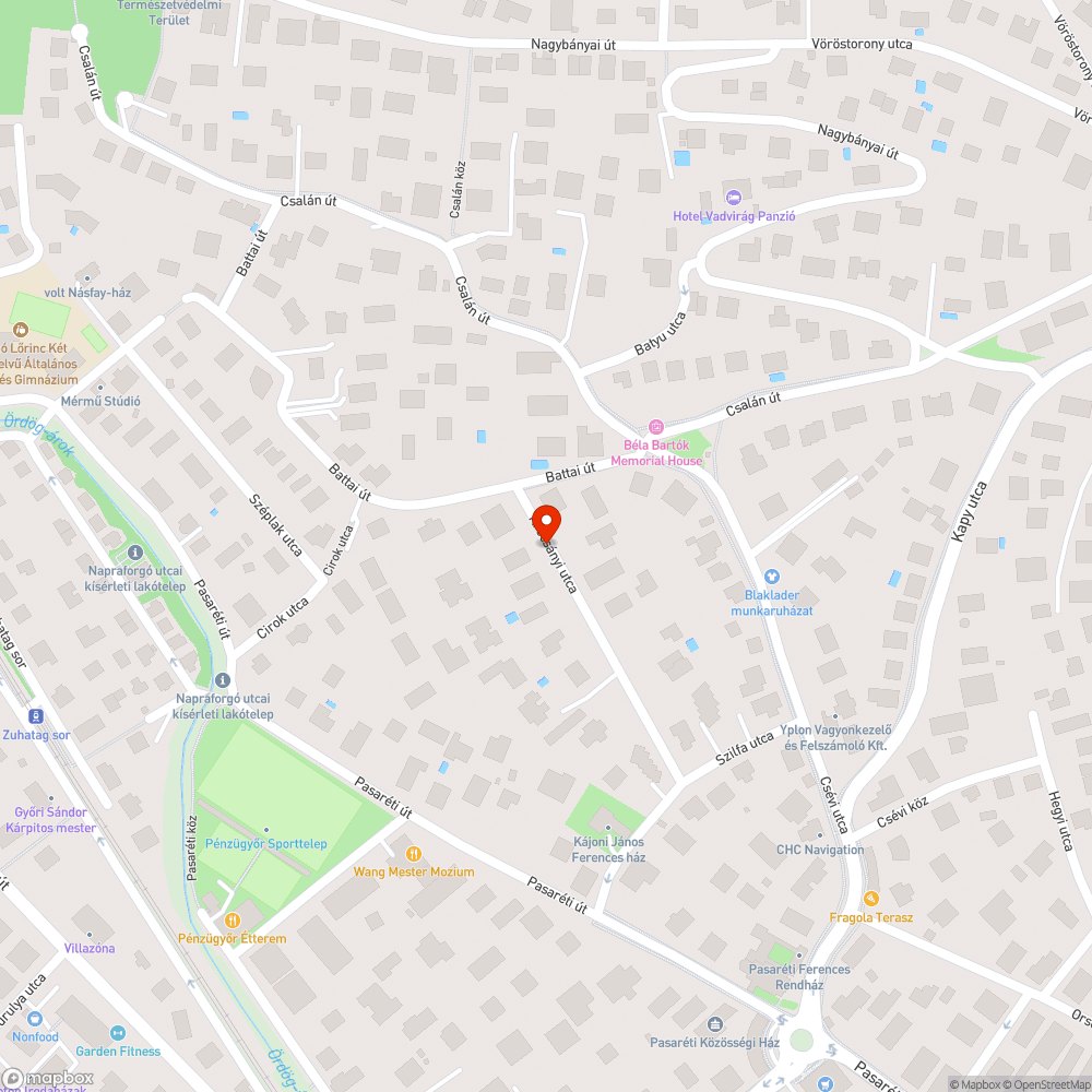 Sötét az egész utca bejelentés helye