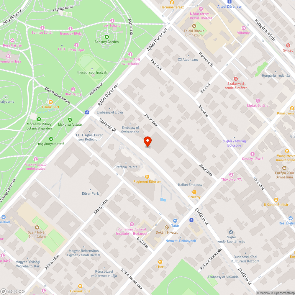 Elhagyott Mazda a Stefánián bejelentés helye