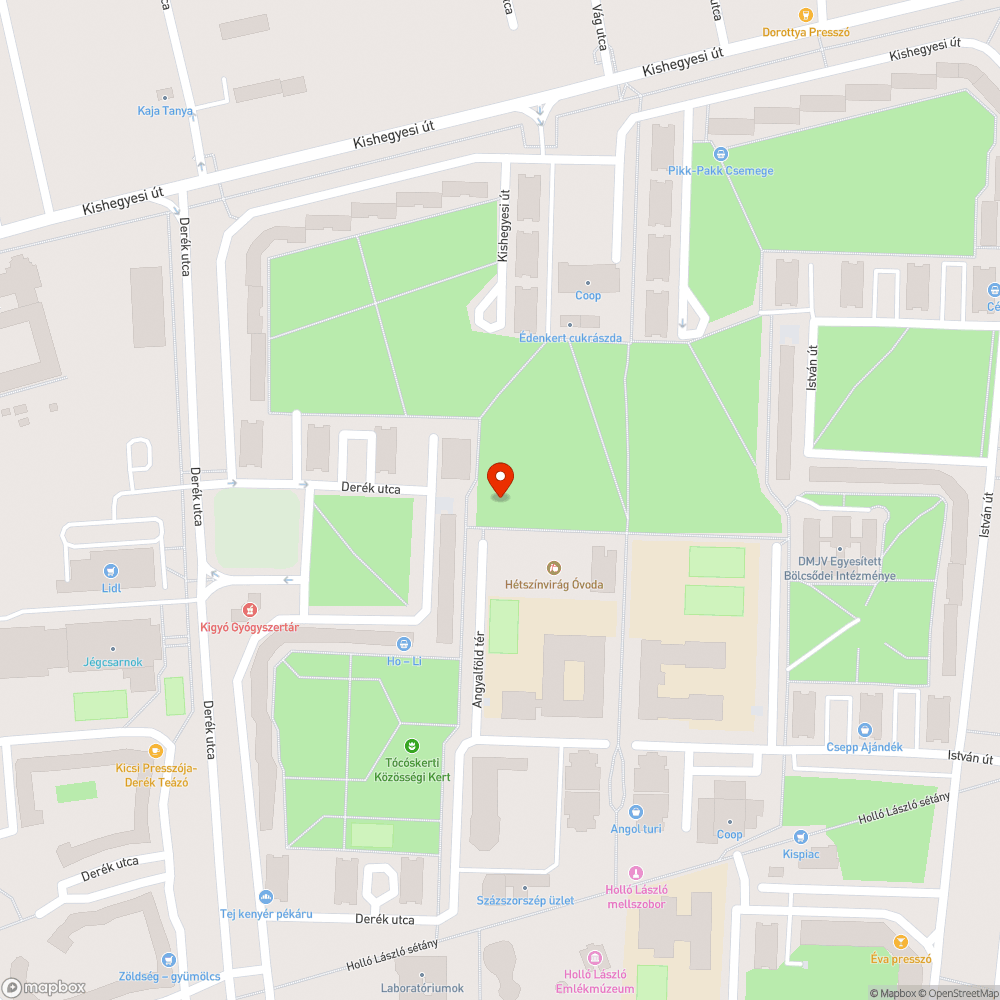 Üres tábla bejelentés helye