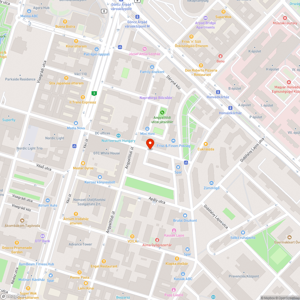 Mai napig nem rendezett parkolás bejelentés helye