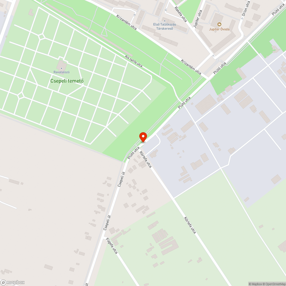 Kátyú és csatornafedél bejelentés helye