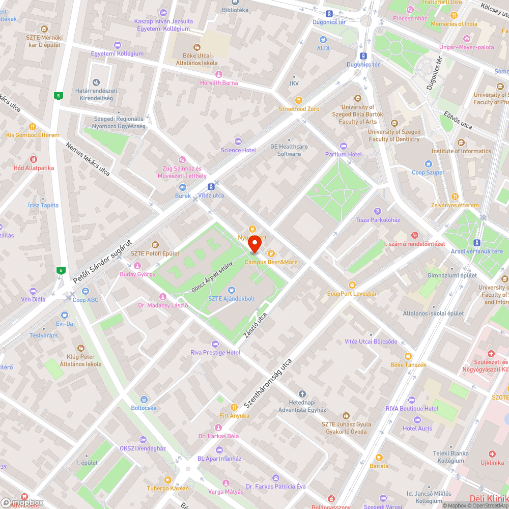 Megsüllyedt burkolat bejelentés helye