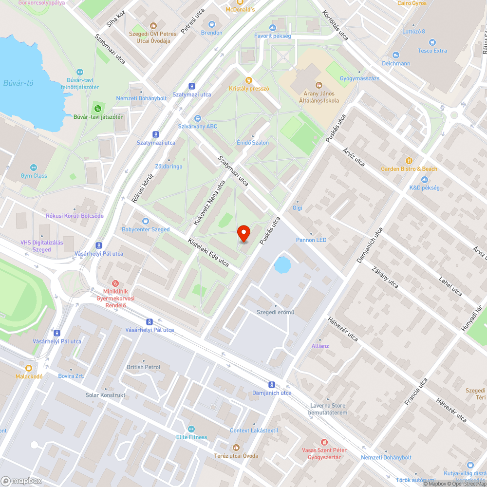 Autógumi a téren bejelentés helye