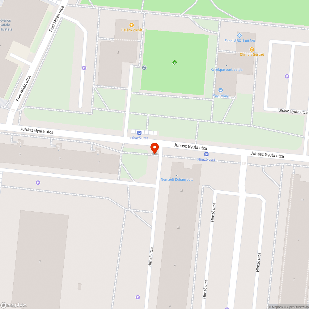 Galambtetem bejelentés helye