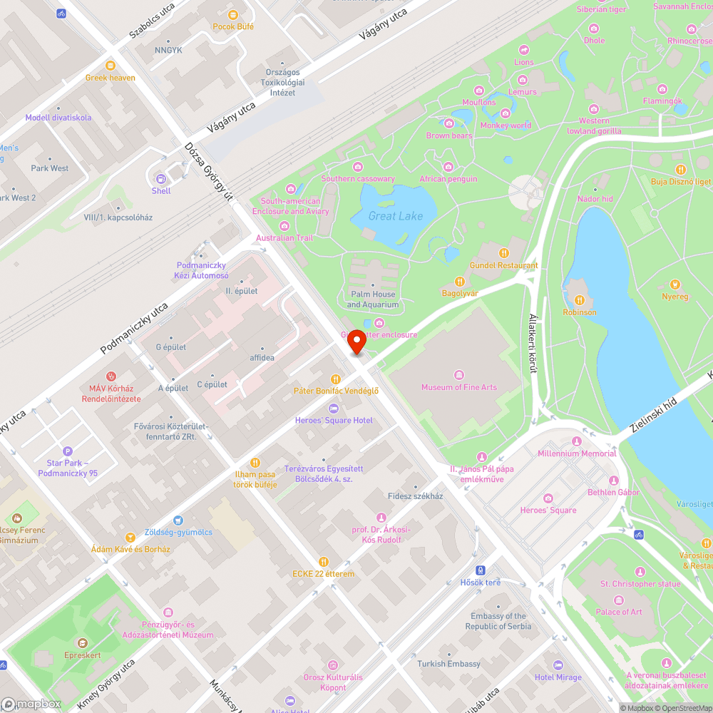 Lekopott zebra bejelentés helye