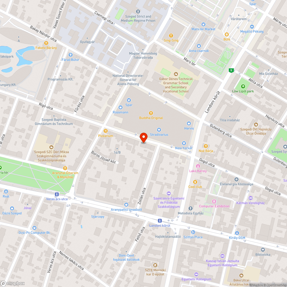 3 db kivágott fa - Rigó utca 10. bejelentés helye