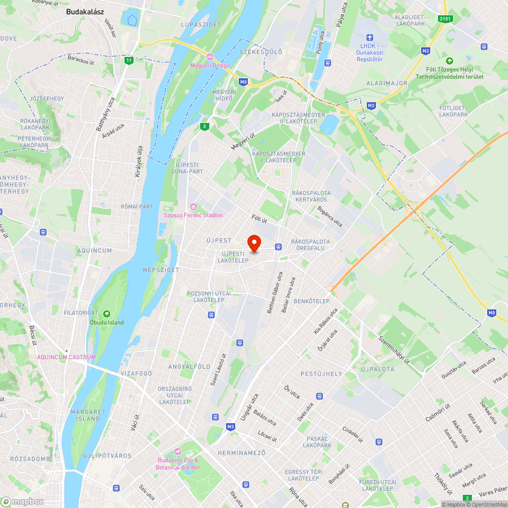 Park rongálás bejelentés helye