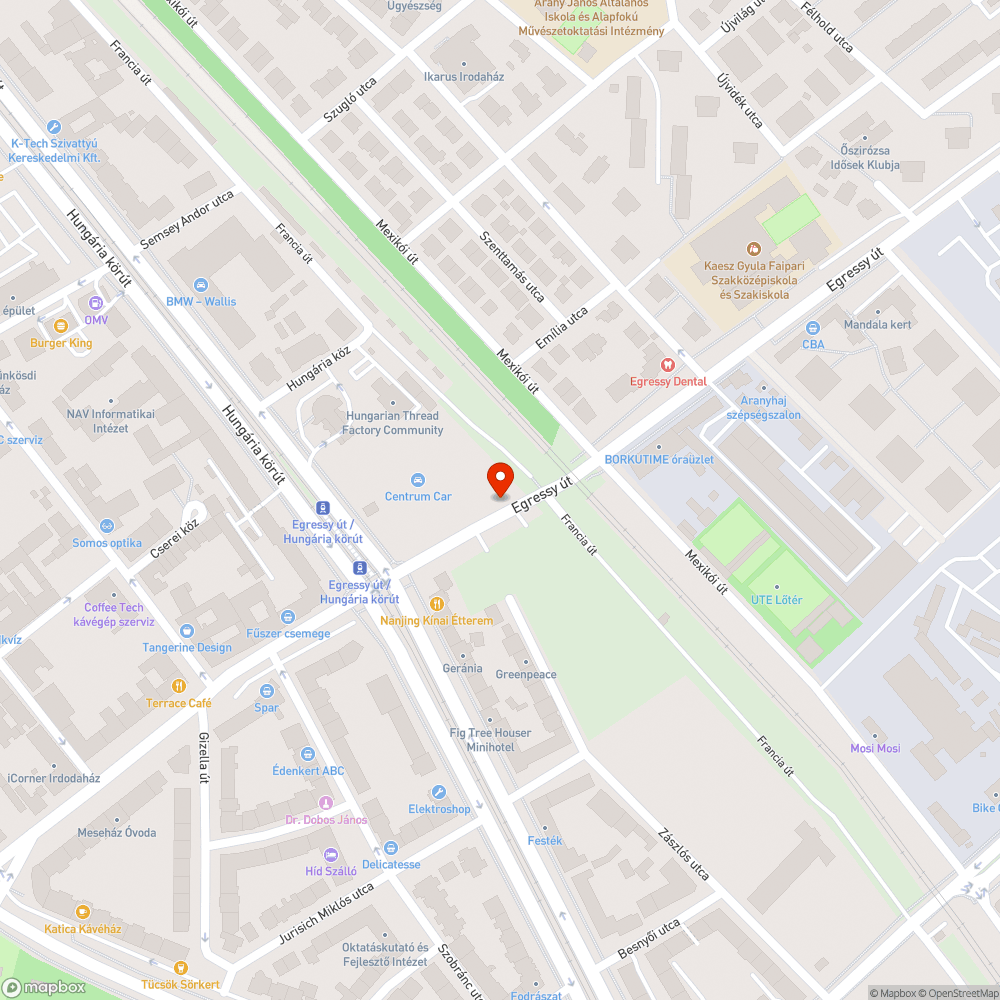 Máladozó fedlap. bejelentés helye