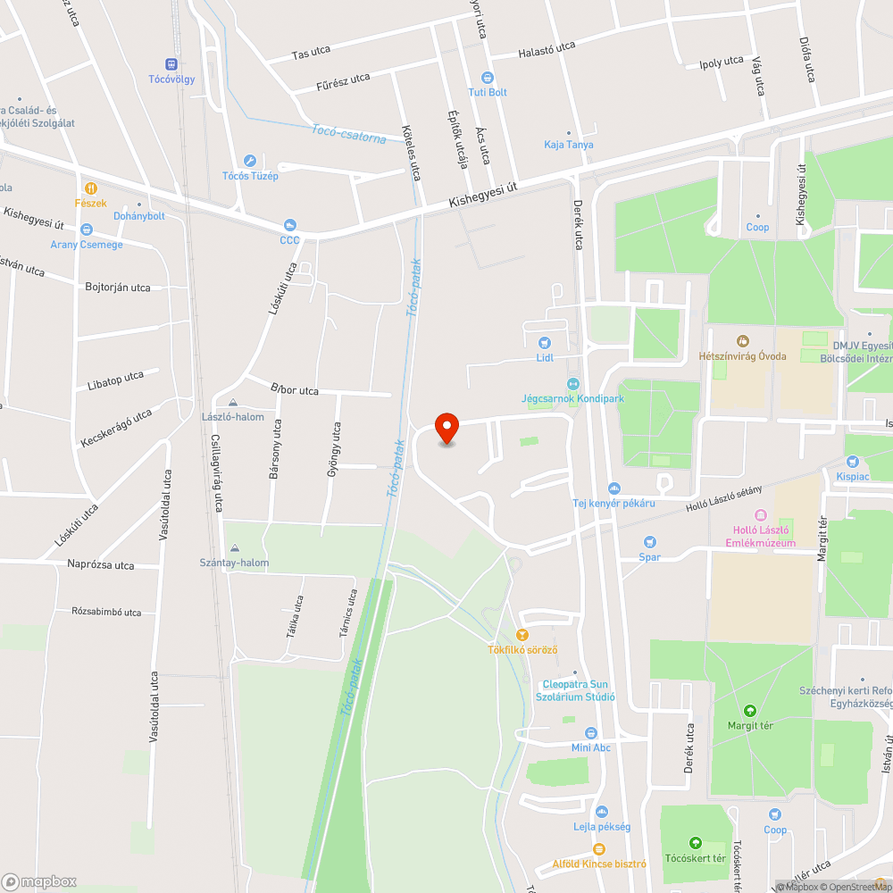 Balesetveszélyes hinta az Egressy béni téren bejelentés helye