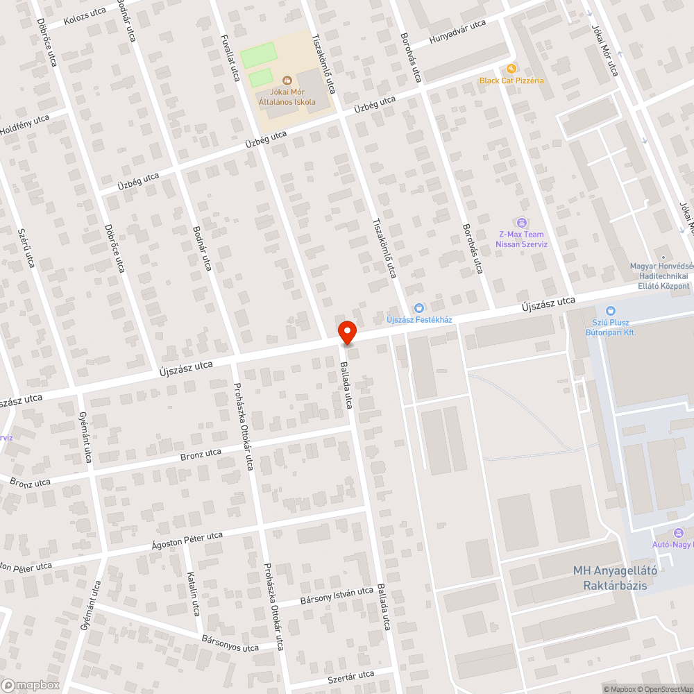 Megkopott táblák bejelentés helye