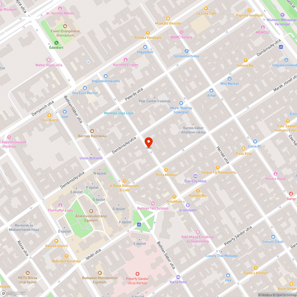 Szabálytalanul parkoló autó bejelentés helye