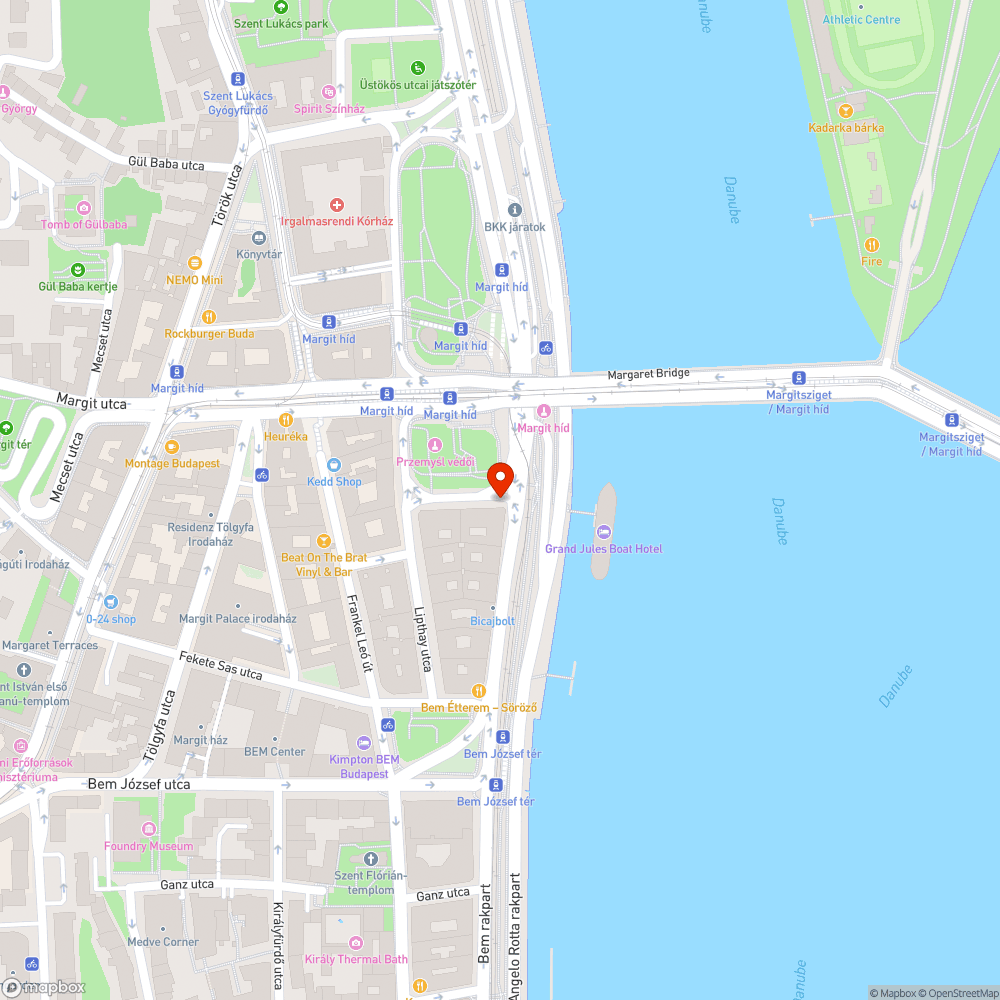 Beszakadó járda/csatornafedél bejelentés helye