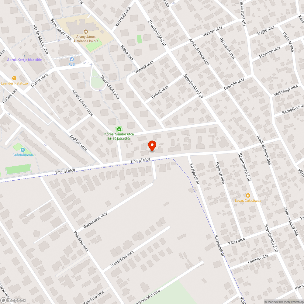 Forgalmat akadályozó jármű bejelentés helye