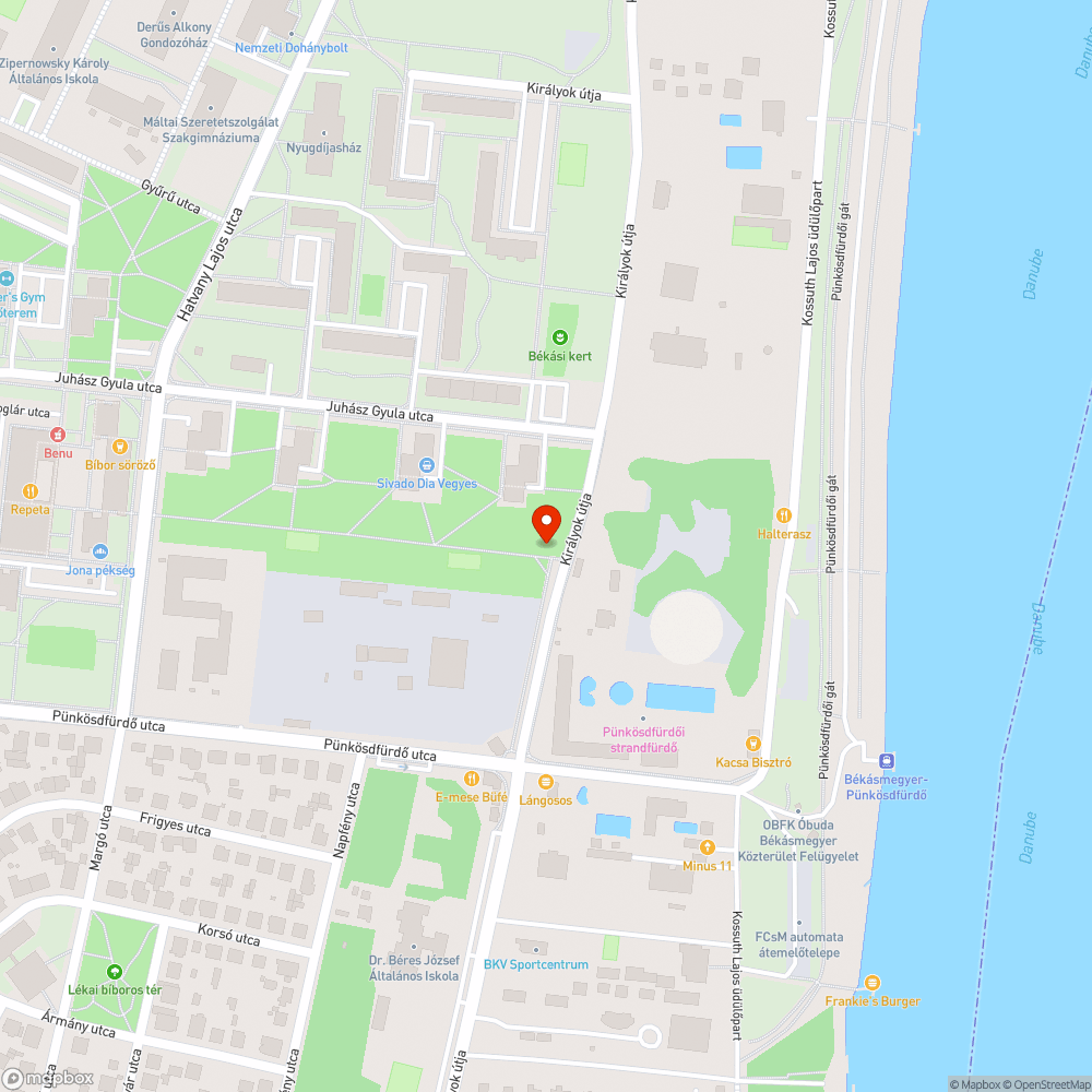 Eldugult víznyelő bejelentés helye