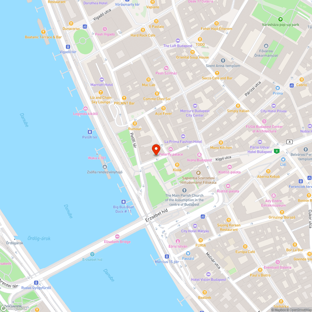 Kődarabok. bejelentés helye