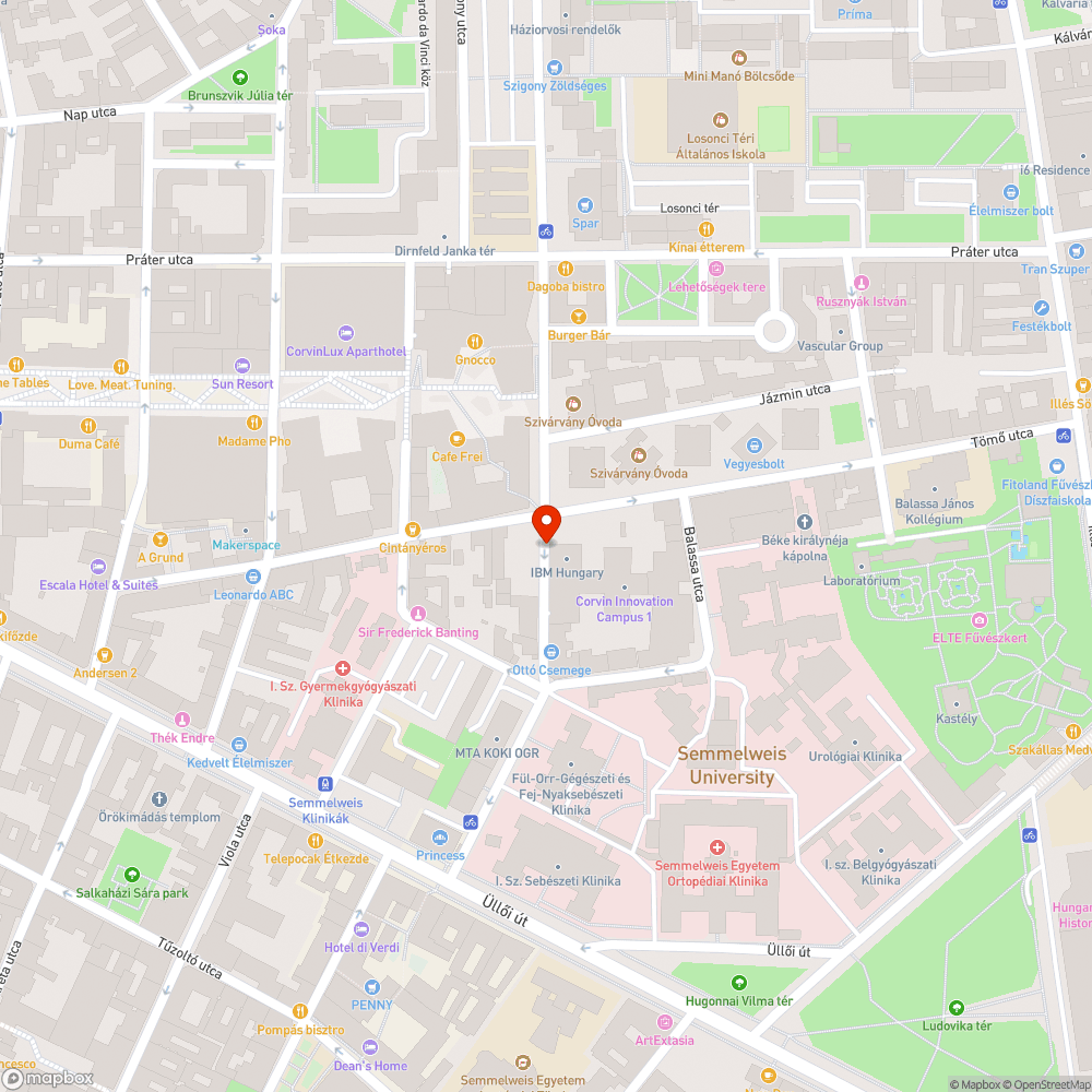 Egyirányú utca kerékpárral bejelentés helye