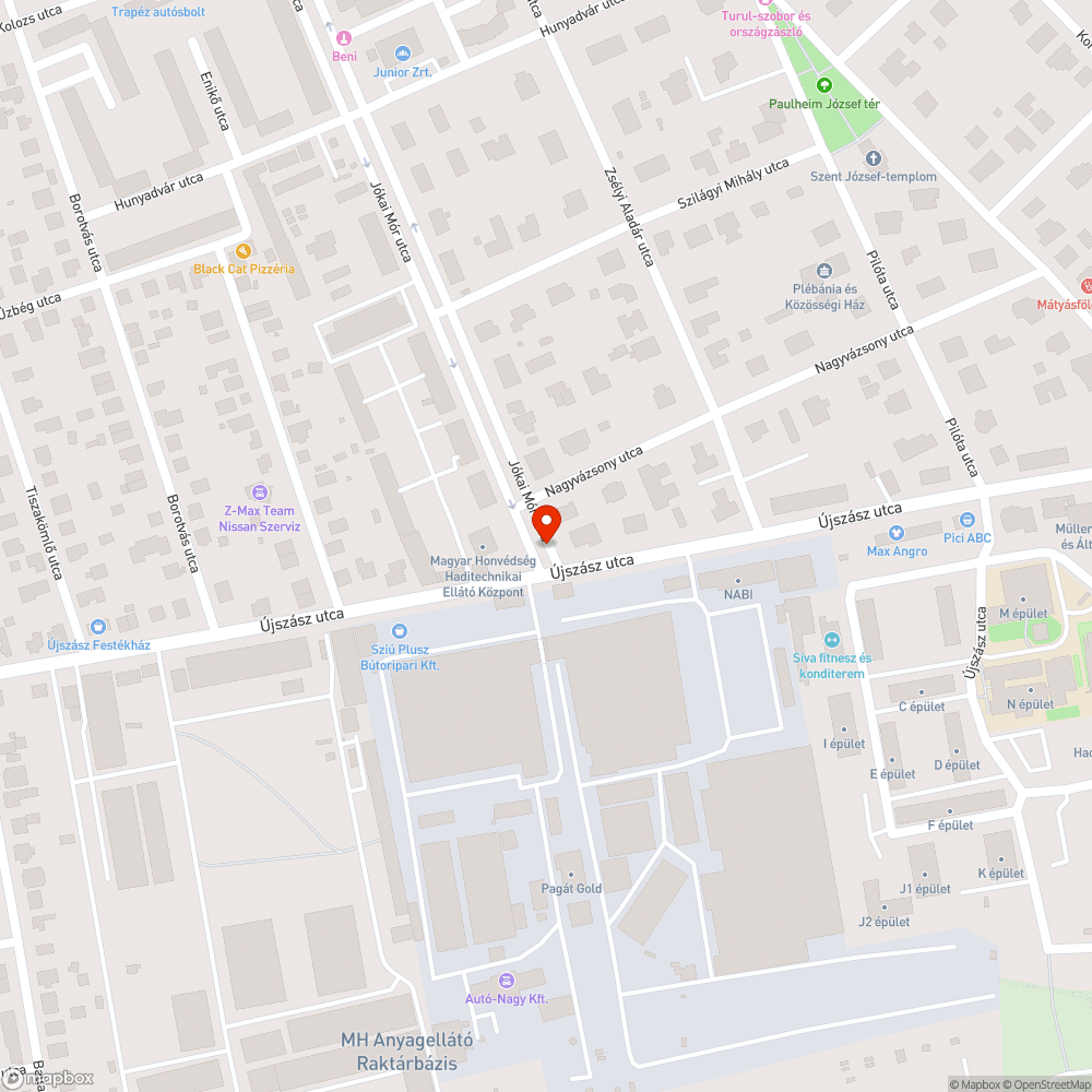 Eldöntött tábla bejelentés helye