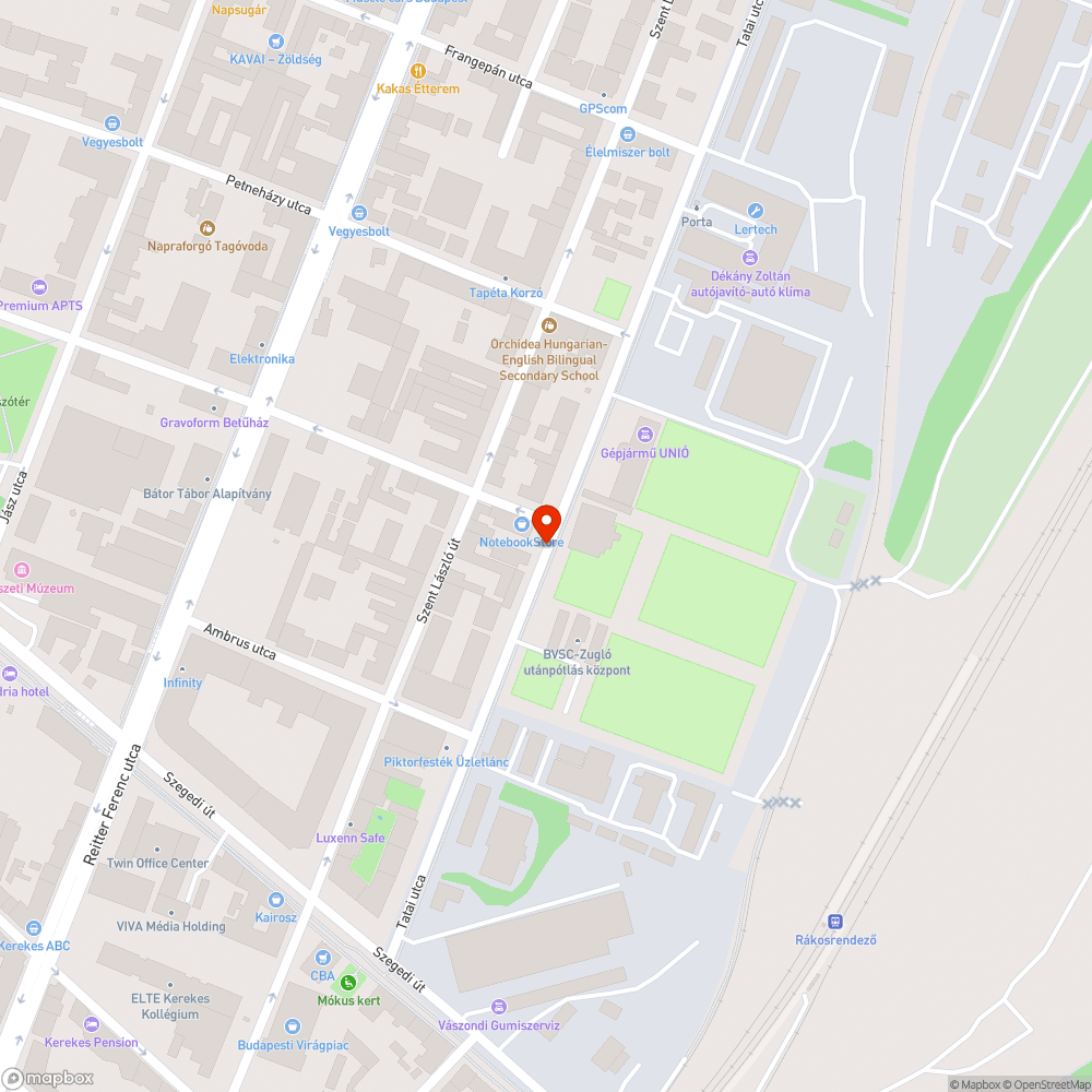 Járdatisztítást szeretnénk bejelentés helye