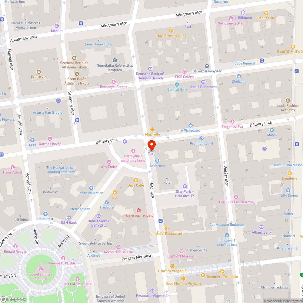 Hiányzó fa a Batthyány örökmécses mellett bejelentés helye